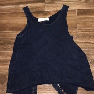 Dark Blue Tank Top
